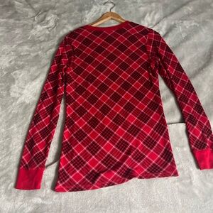 Victoria's Secret Vibrant Red Top plaid size small pick